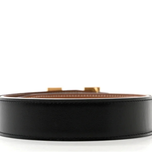 HERMES
Box Togo 32mm H Belt 80 32
Black/ Gold reversible - Picture 2 of 8